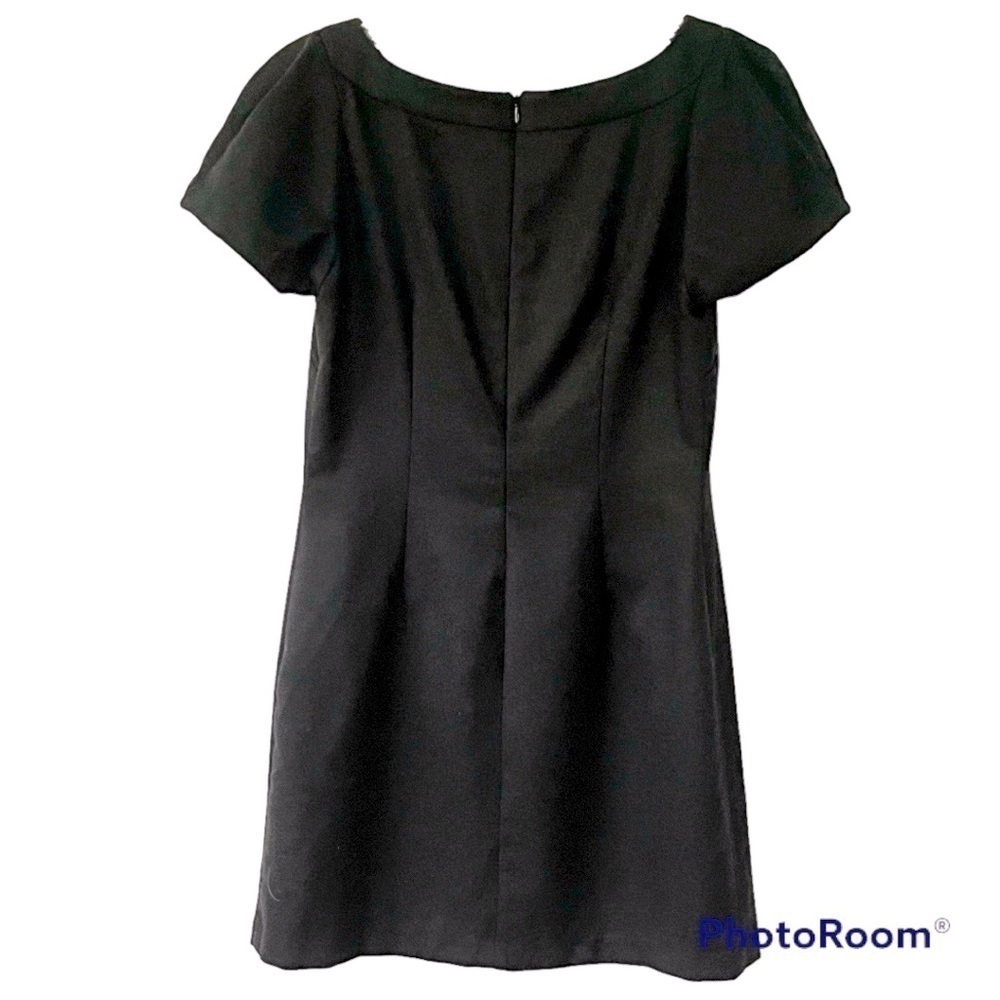Graham & Spencer Stunning wool silk blend designer classic little black dress - Picture 6 of 8